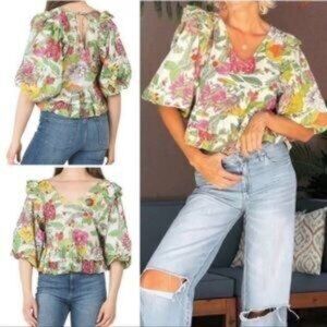 Love the label top anthropologie